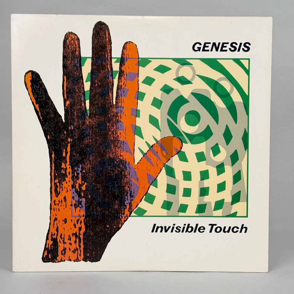 Genesis Invisible Touch Vinyl LP 12" Pop Rock 1986 NEAR MINT CONDITION